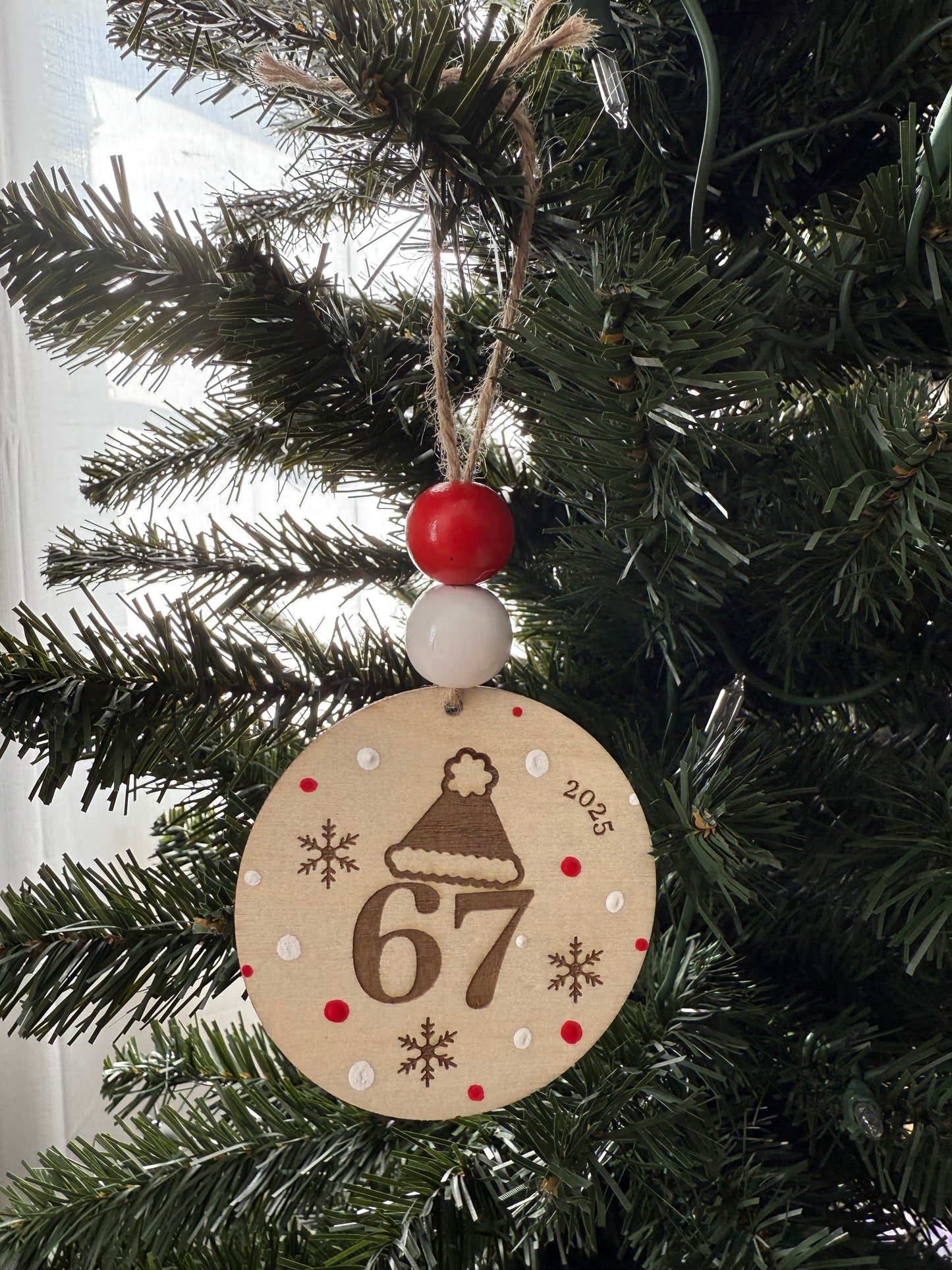 67 Christmas Ornament