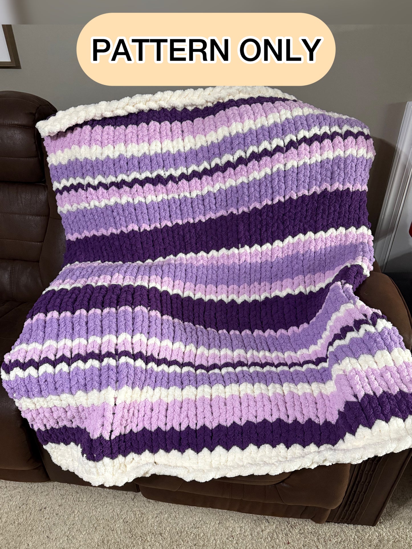 Lavender Bliss Blanket Pattern