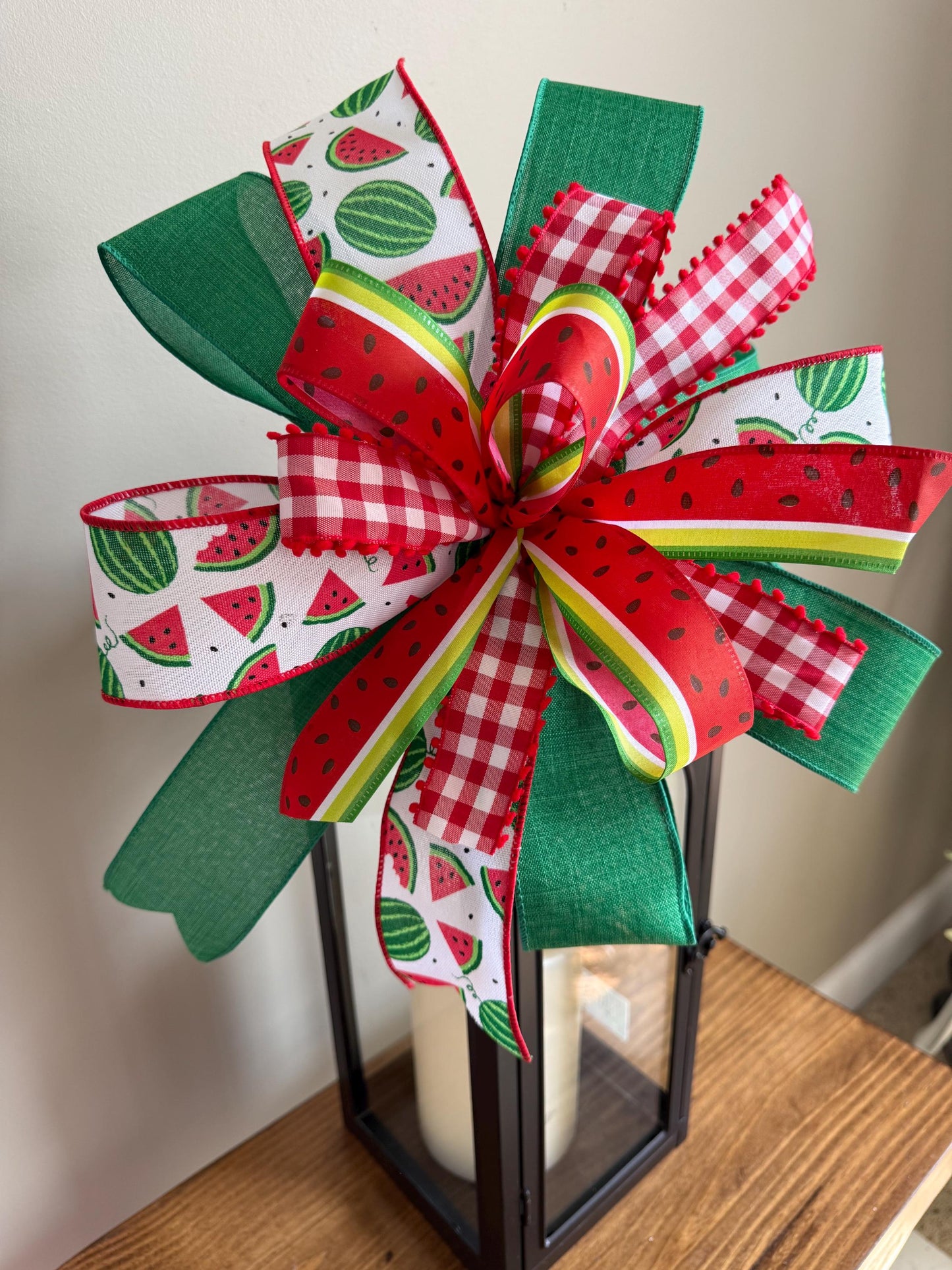 Watermelon Summer Bow