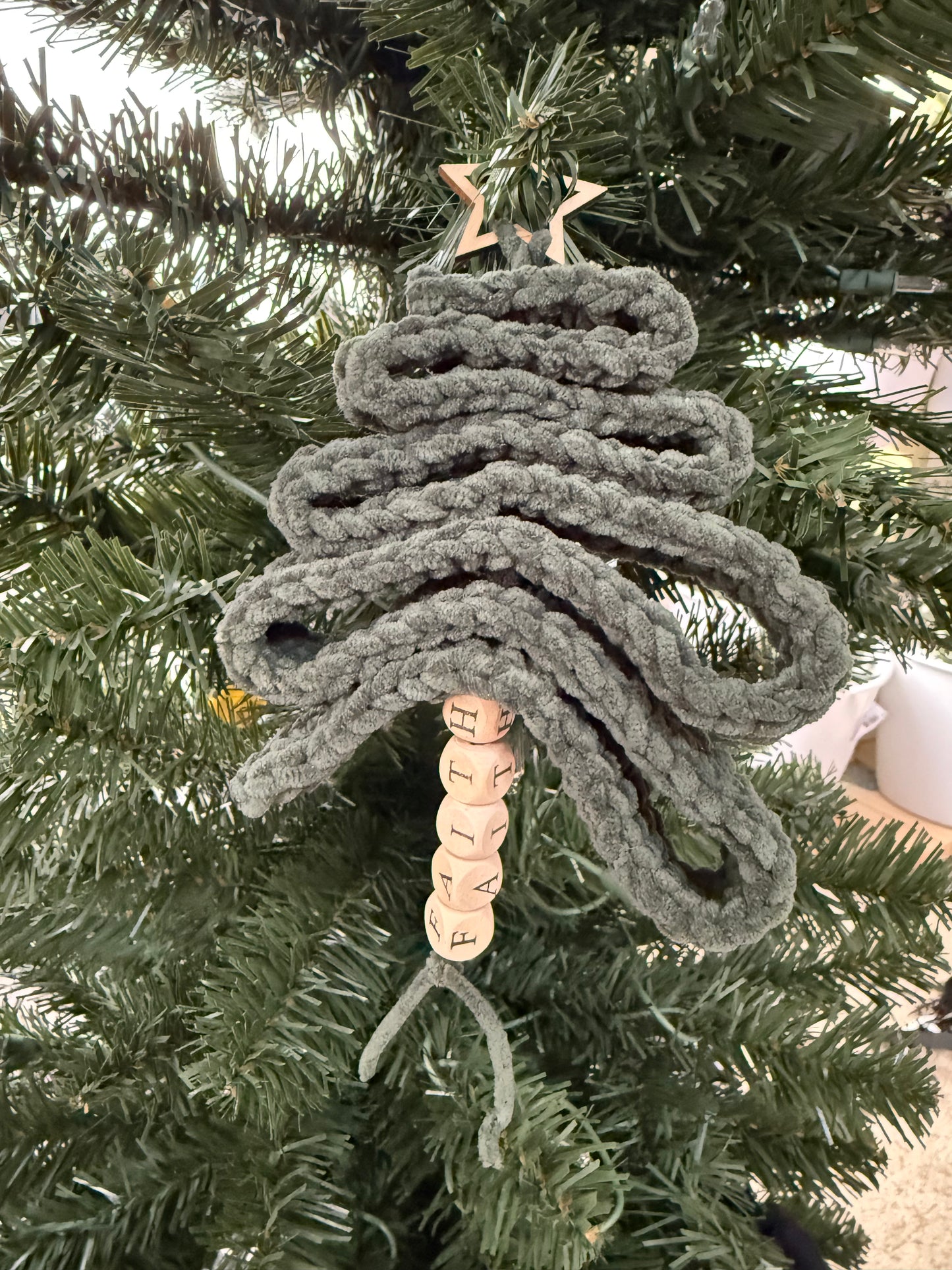 Crochet ornament