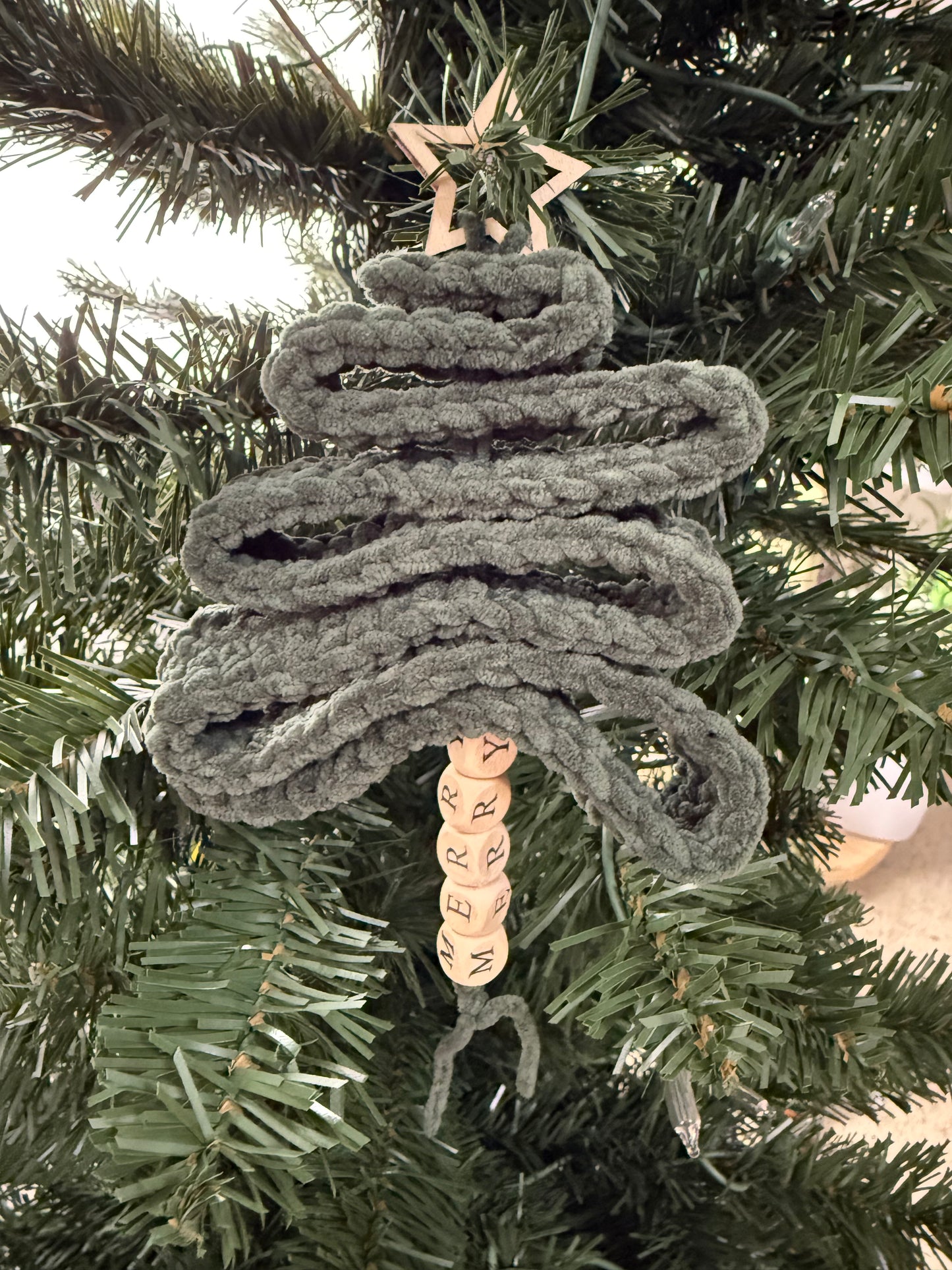 Crochet ornament
