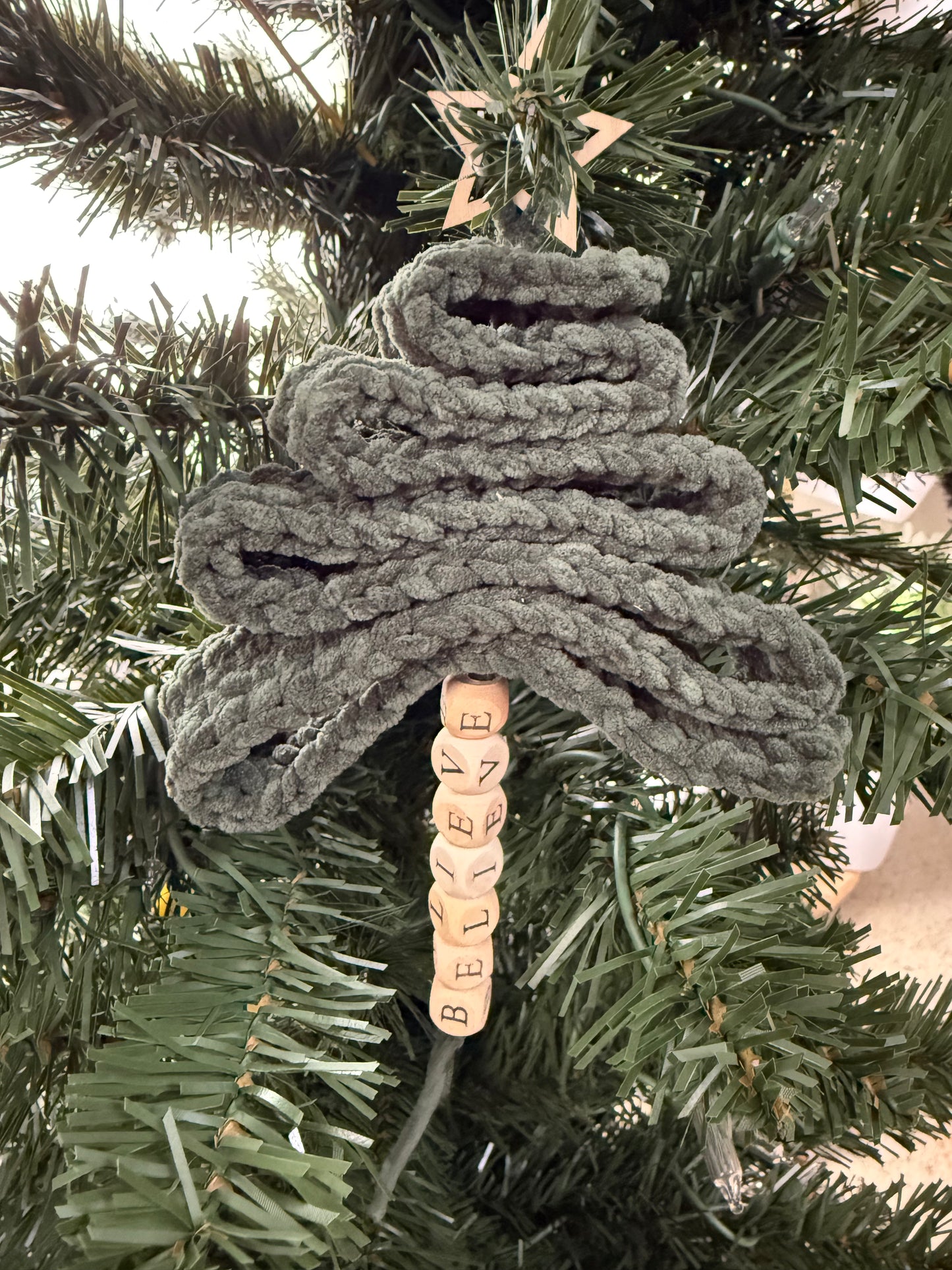 Crochet ornament
