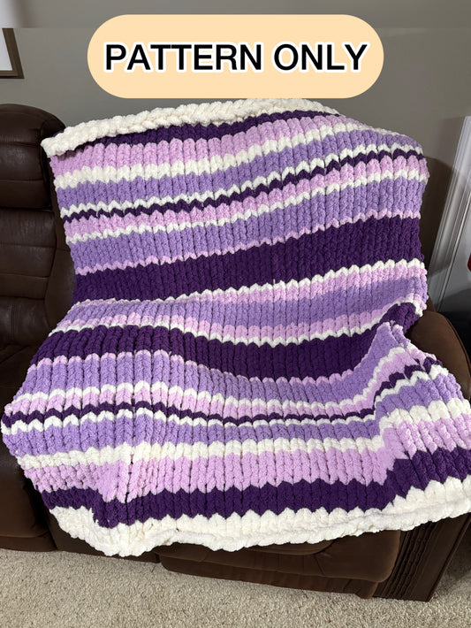 Lavender Bliss Blanket Pattern