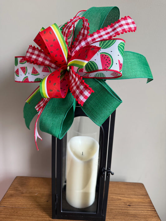 Watermelon Summer Bow